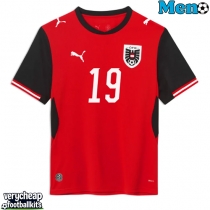 Austria Christoph Baumgartner #19 Replica Home Shirt World Cup 2026 Short Sleeve
